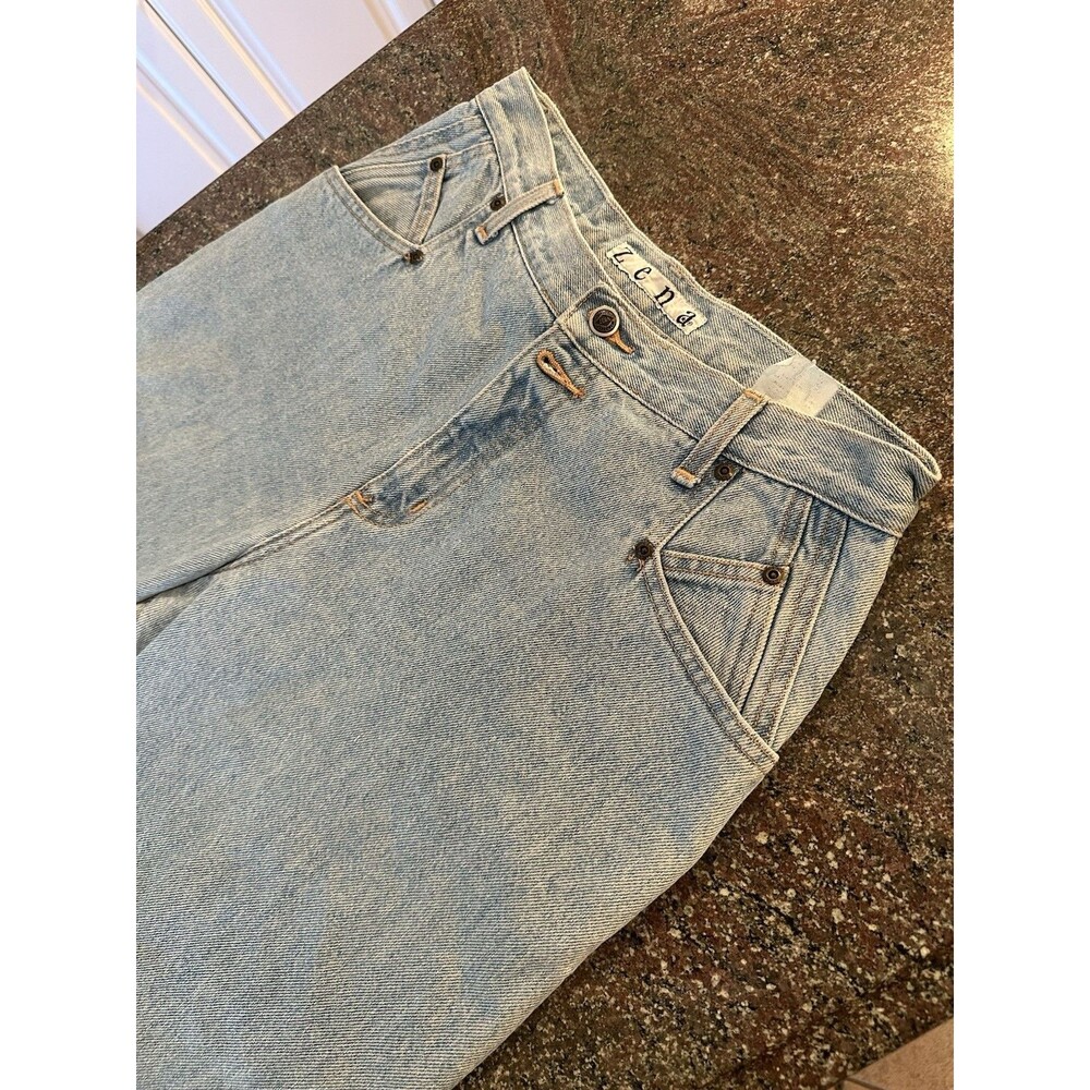Vintage Y2K 90s Mom jeans  High Waisted Zena Jean Ultra Light Wash Size‎ 11/30 - Picture 3 of 15